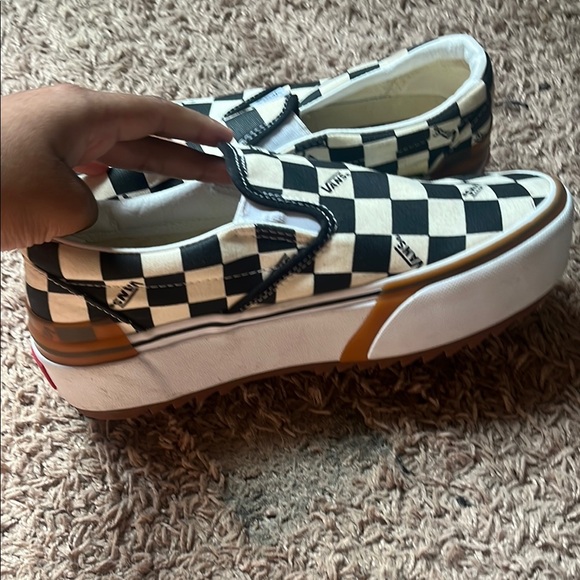Vans Checkerboard Slip-On Sneakers - Picture 3 of 8